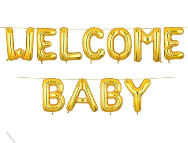 Welcome Baby Foil Ballon 