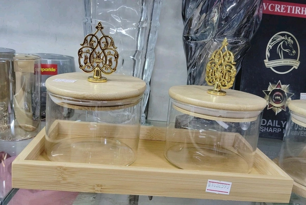 Glass Dry Fruit Tray
