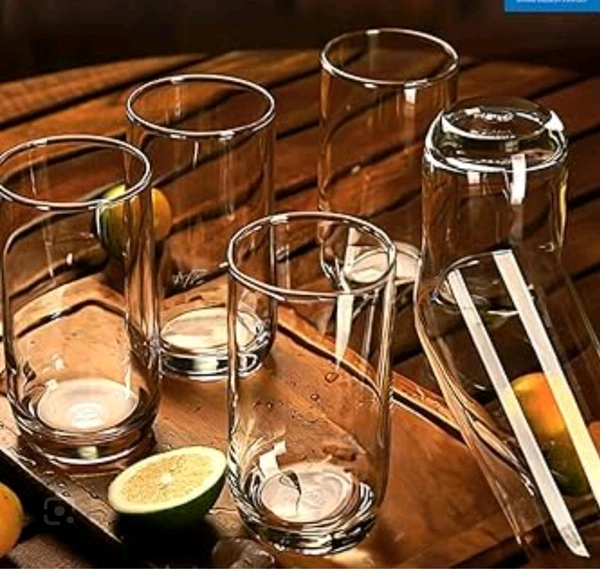 Luxehome Glass 6 Pcs Set 270 Ml