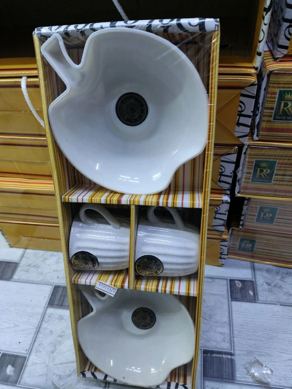 Cup And Tray Set