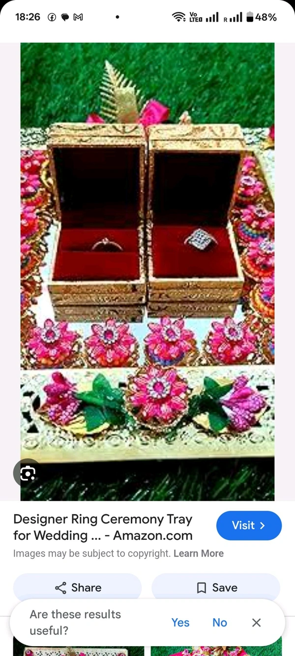 Engagement Ring Platter