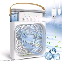Multifunctional Mini USB LED Music Fan with Bluetooth Speaker & RGB Lights