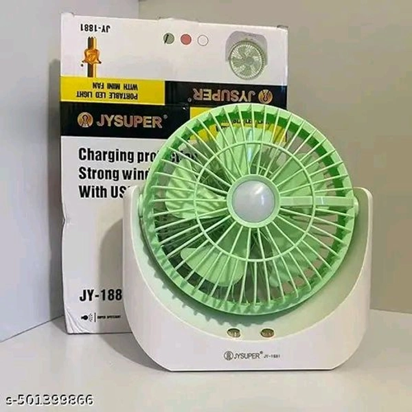 Portable USB Mini Table Fan – Peach Pink