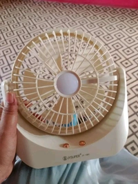 Portable USB Mini Table Fan – Peach Pink