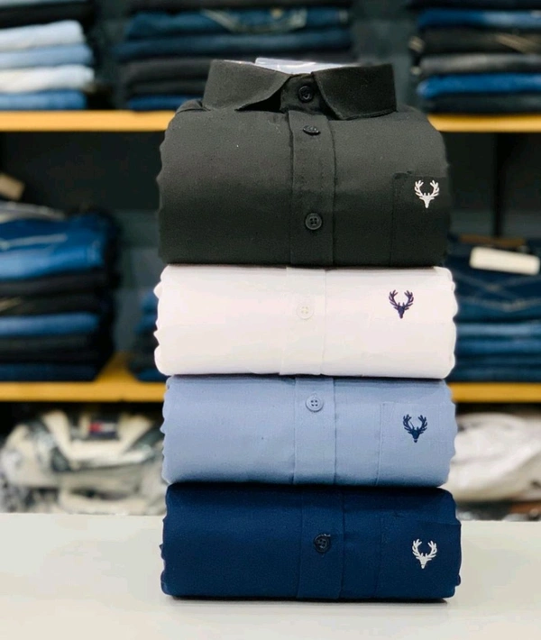 AllenSolly 4 Shirt Combo  - L