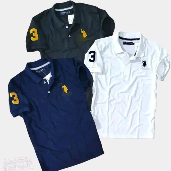 Cotton Matty T-shirt 3 Piece Combo  - M