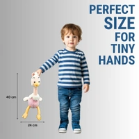 Tall Duck Plush Toy | 40 cm Long-Legged Soft Toy | Cute Stuffed Animal for Kids, Baby Room Decor & Gifting - Pink