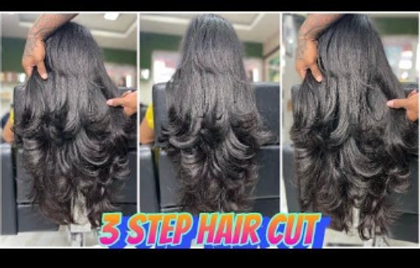 Hair Cut 3 - step starts at 