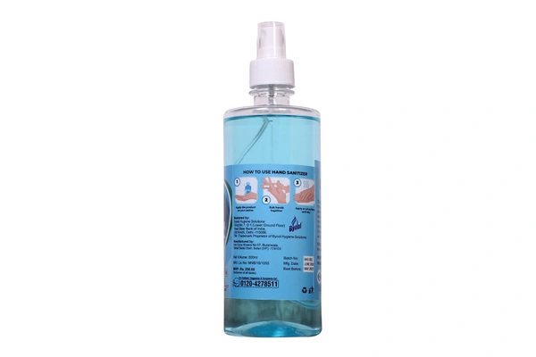 HAND SANITIZER WITH SPARY PUMP - 500 ML