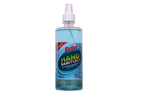 HAND SANITIZER WITH SPARY PUMP - 500 ML