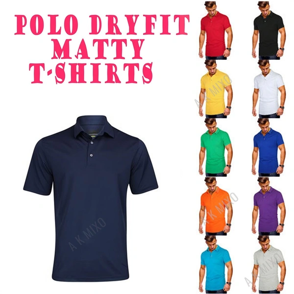 Men's Polo T-Shirt's MICRO PP 160GSM - All Size, All Color