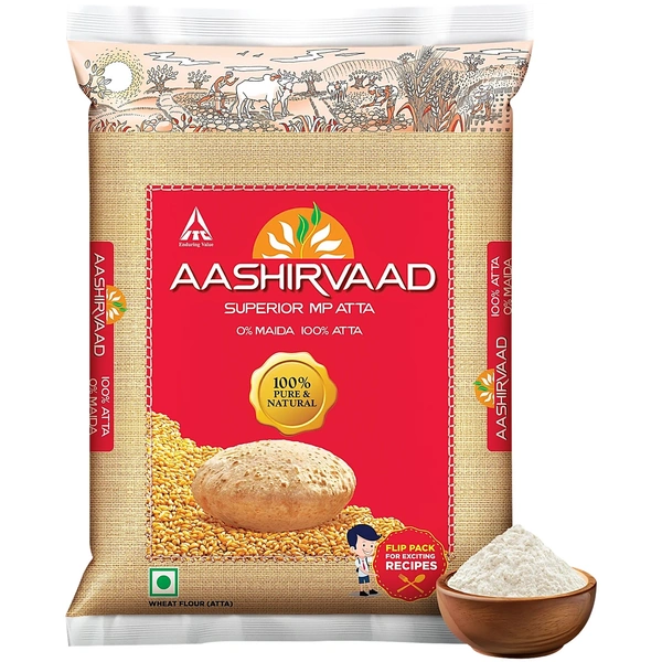 AASHIRVAAD Whole Wheat Atta - 5 Kg