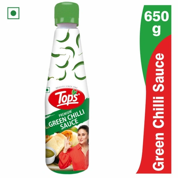Tops Green Chilli Sauce 650 gm
