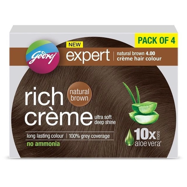 Godrej Expert Rich Creme 12gm + 12 ml - Natural Brown