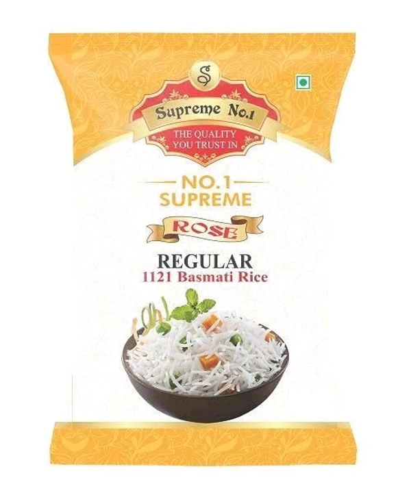 Supreme No. 1 Rose Regular  - Basmati Rice, 10 Kg