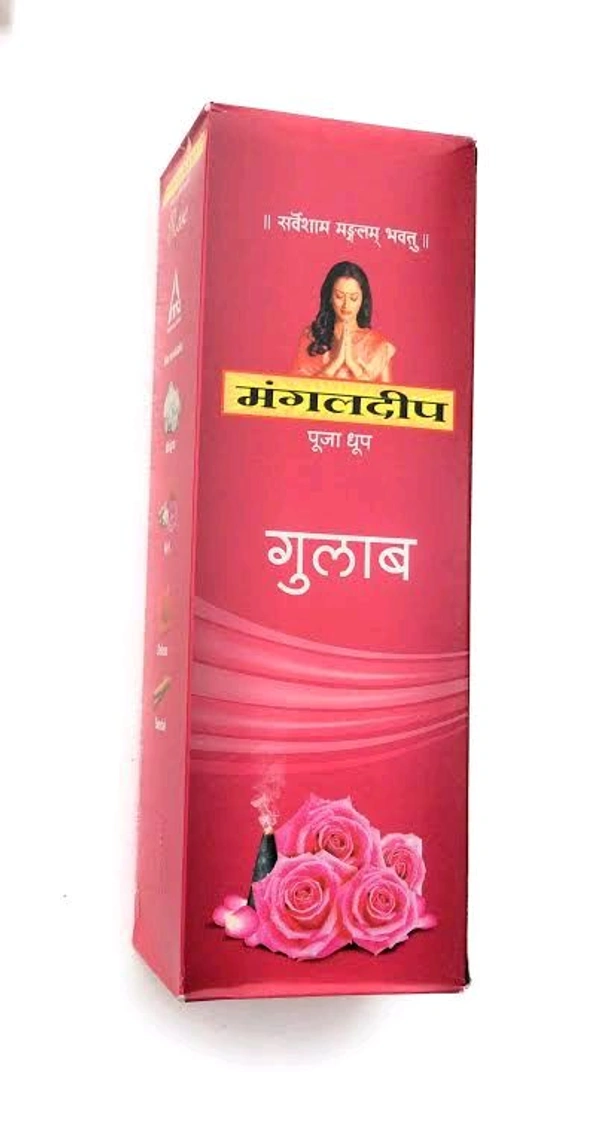 Mangaldeep Dhoop (Rose) Pack Of 12