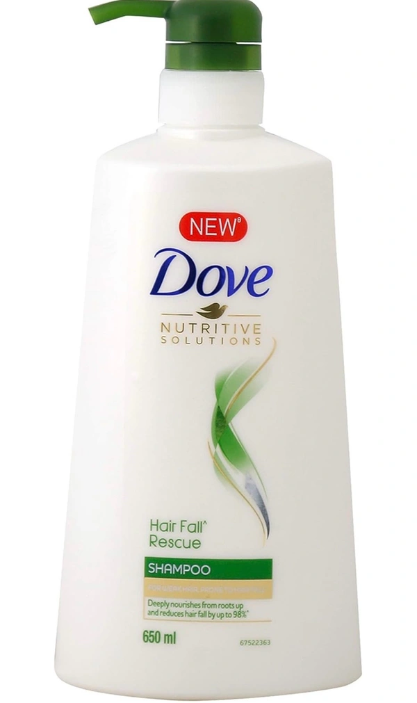 Dove Hair Fall Rescue Shampoo For Weak Hair, 650 Ml