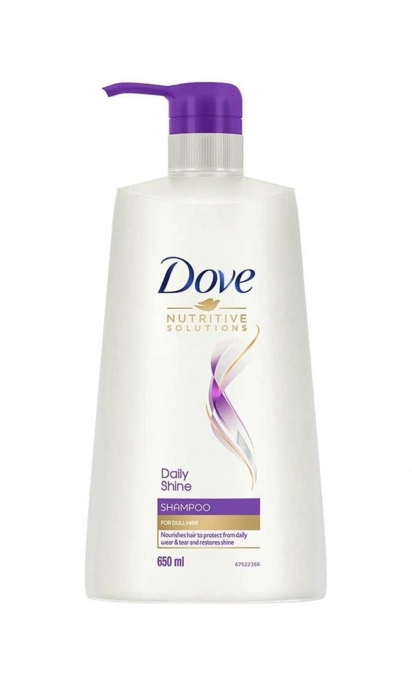 Dove Daily Shine Shampoo For Dull Hair, 650 ml