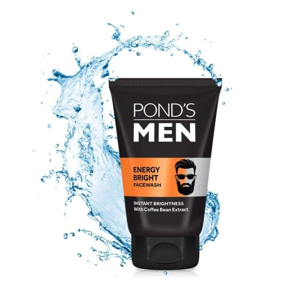 Pond's Men Anti-Dullness Facewash, 100 g - Energy Bright