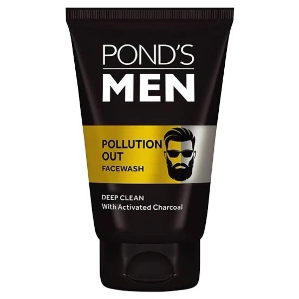 Pond's Men Anti-Dullness Facewash, 100 g - Pollution Out