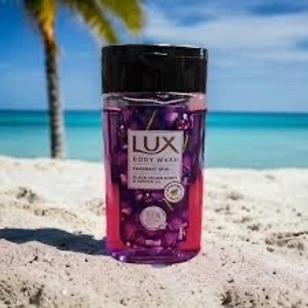 Lux Shower Gel, Black Orchid Fragrance & Juniper Oil Bodywash, With Glycerine For Soft Skin, Long Lasting Fragrance, Paraben Free, 50 ml