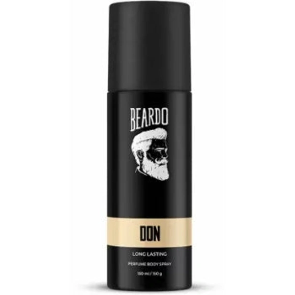 Beardo DON Perfume Deodorant for Men (150ml) | Long Lasting Deo For Men | Day Body Spray | Deo Body Spray | Deodorant for Husband | Gift For Friends & Mens