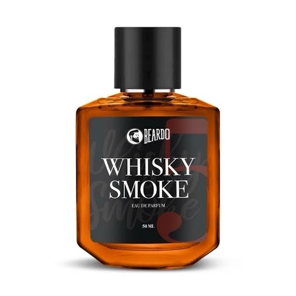 Beardo Whisky Smoke Perfume for Men, 50ml | Spicy, Woody - Oudh Scent Eau De Parfum | Long Lasting Mens Perfume | Best Date Night Fragrance Body Spray | Valentines day gift for husband | Gift for boyfriend | Gift for Men