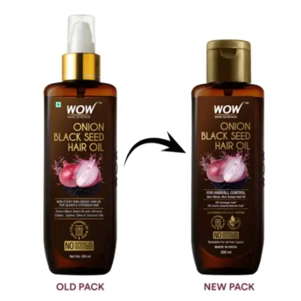 WOW - Onion Black Serd Hair Oil (50 Ml)