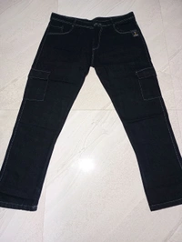 Baggy Jeans - Black, L