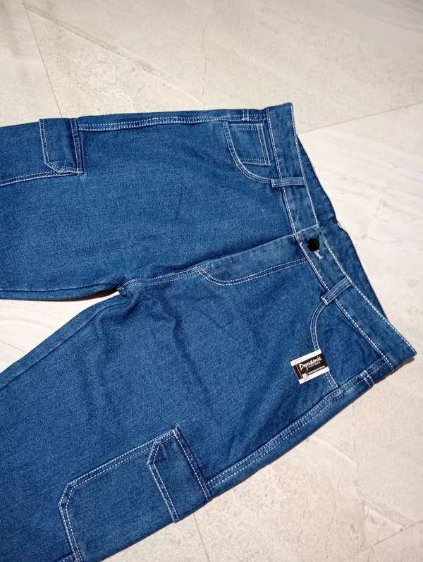 Baggy Jeans - Royal Blue, L