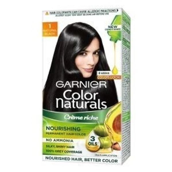Garnier Hair Color Natural Black (1) 130gms