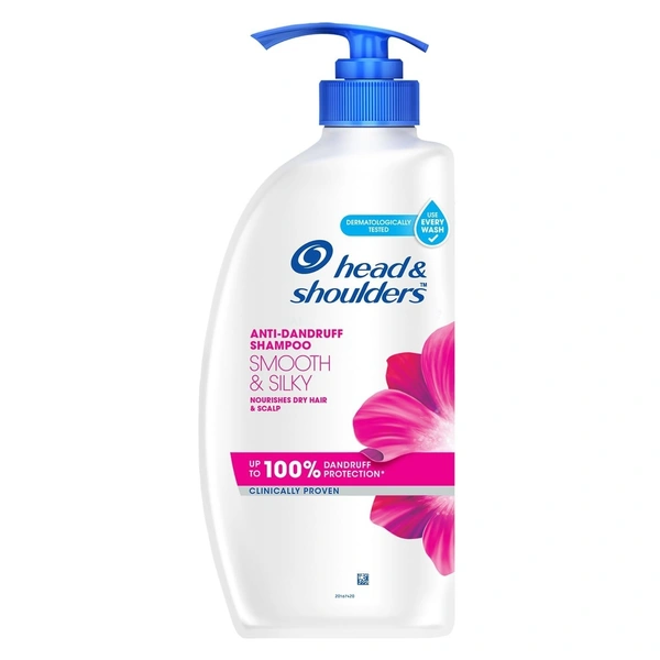 Head and Shoulders Smooth and Silky Anti Dandruff Shampoo 650ml