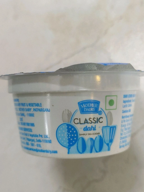 Mother Dairy Fresh Classic Dahi 80 gms