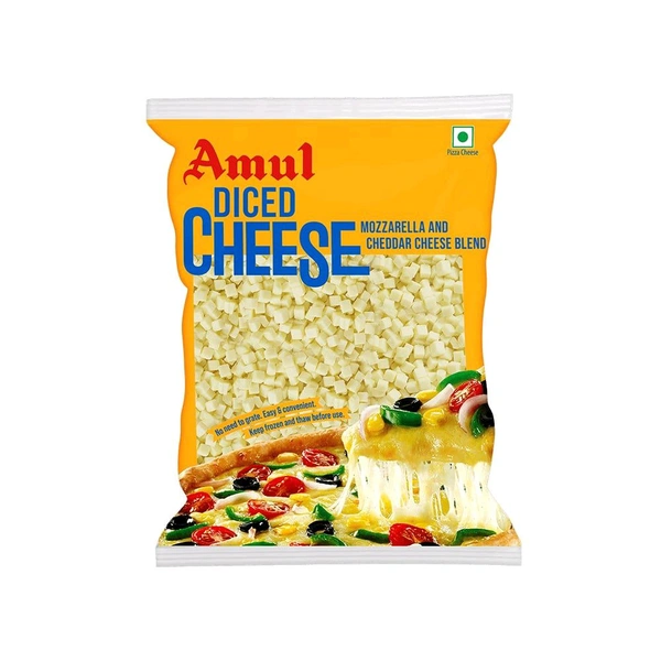 Amul Cheese Mozzarella Diced 200gms