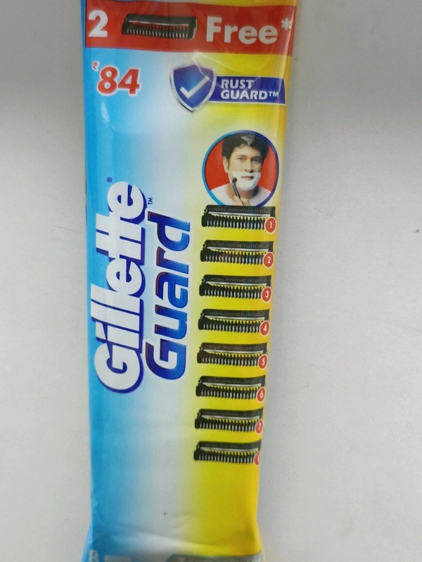 Gillette Guard Blade 6+2pcs FREE