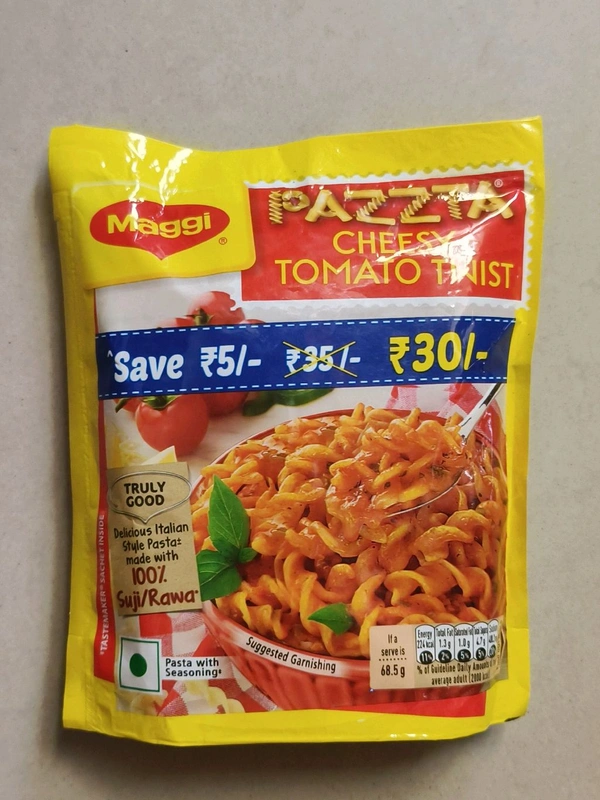 Maggie Pasta Pazzta Cheesy Tomato Twist