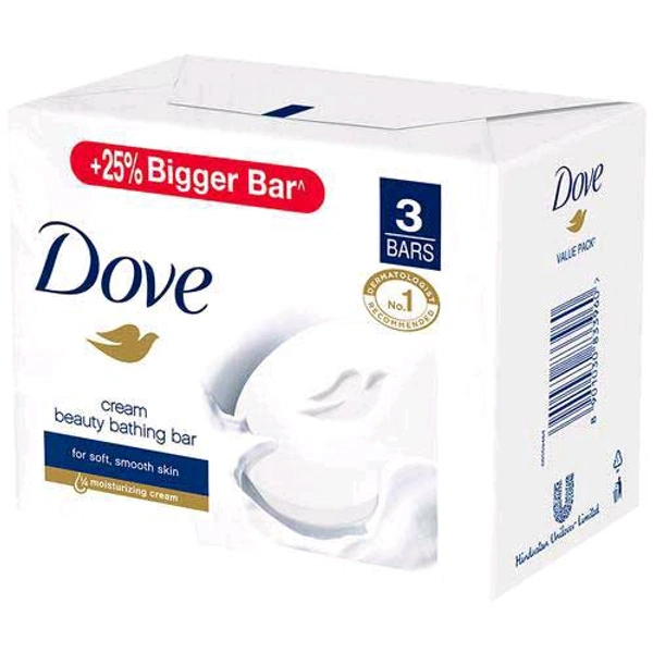 Dove Cream Soap Set 3x125gms