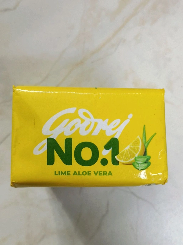 Godrej No.1 Lime Aloe Vera Soap 4+1FREE 500gms