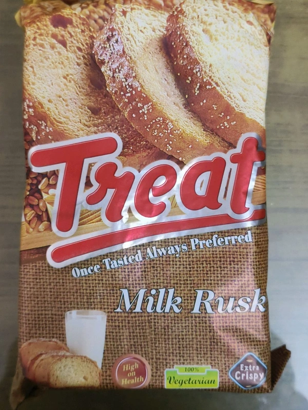 Treat Milk Toast 400gms Rusk Premium Quality 