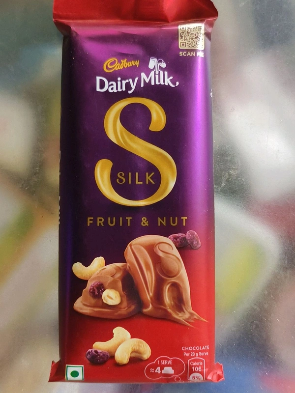 Cadbury Dairy Milk Silk Fruit & Nut 137gms