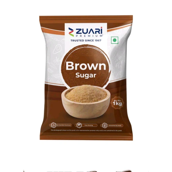 Zuari Premium Brown Sugar 1kg Pack