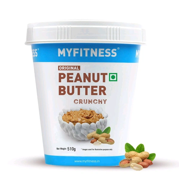 Myfitness Original Flavour Peanut Butter Crunchy 510gms 