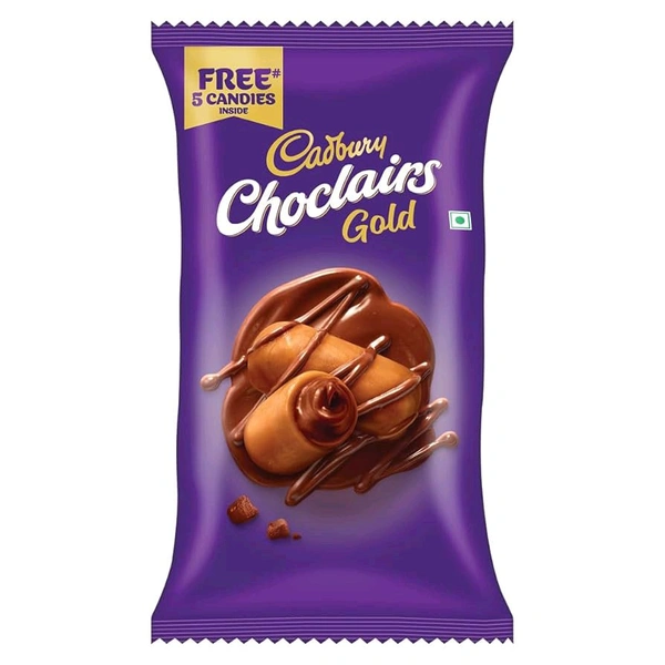 Cadbury Chocolairs Gold Toffee Pack 100pcs