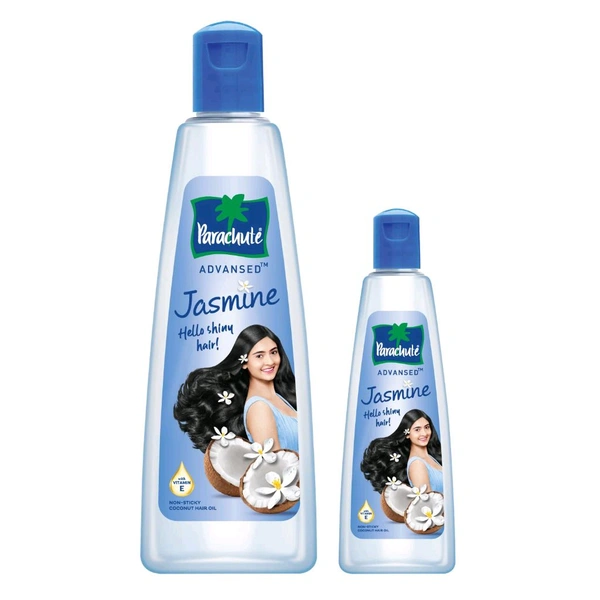 Parachute Advanced Jasmine Coconut Hair Oil 400ml+90ml Hair Oil FREE