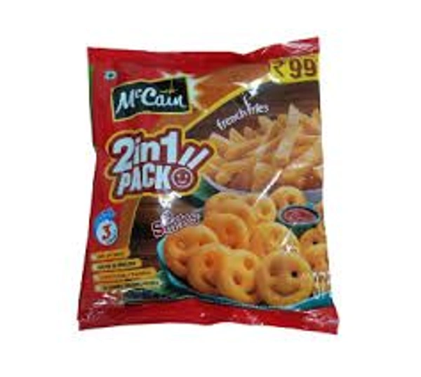McCain 2 In 1 Pack Smiles & French Fries