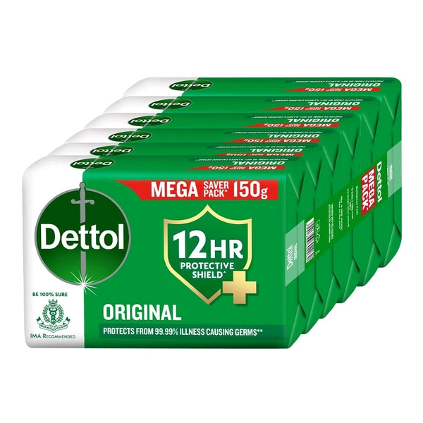 Dettol Original Soap 6 X 150gms