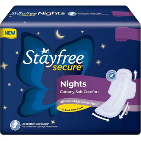 Whisper Secure Nights 20 Pads