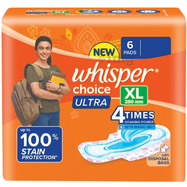 Whisper Choice Ultra 6 Pads