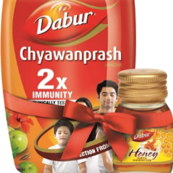 Dabur Chyawanprash 950gms+100gms Dabur Honey Worth  68/- FREE