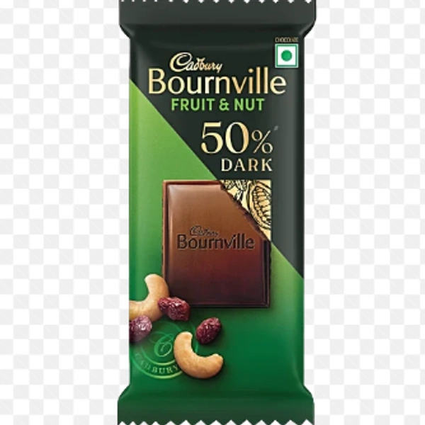 Cadbury Bournville Fruit & Nut 50% Dark Chocolate 